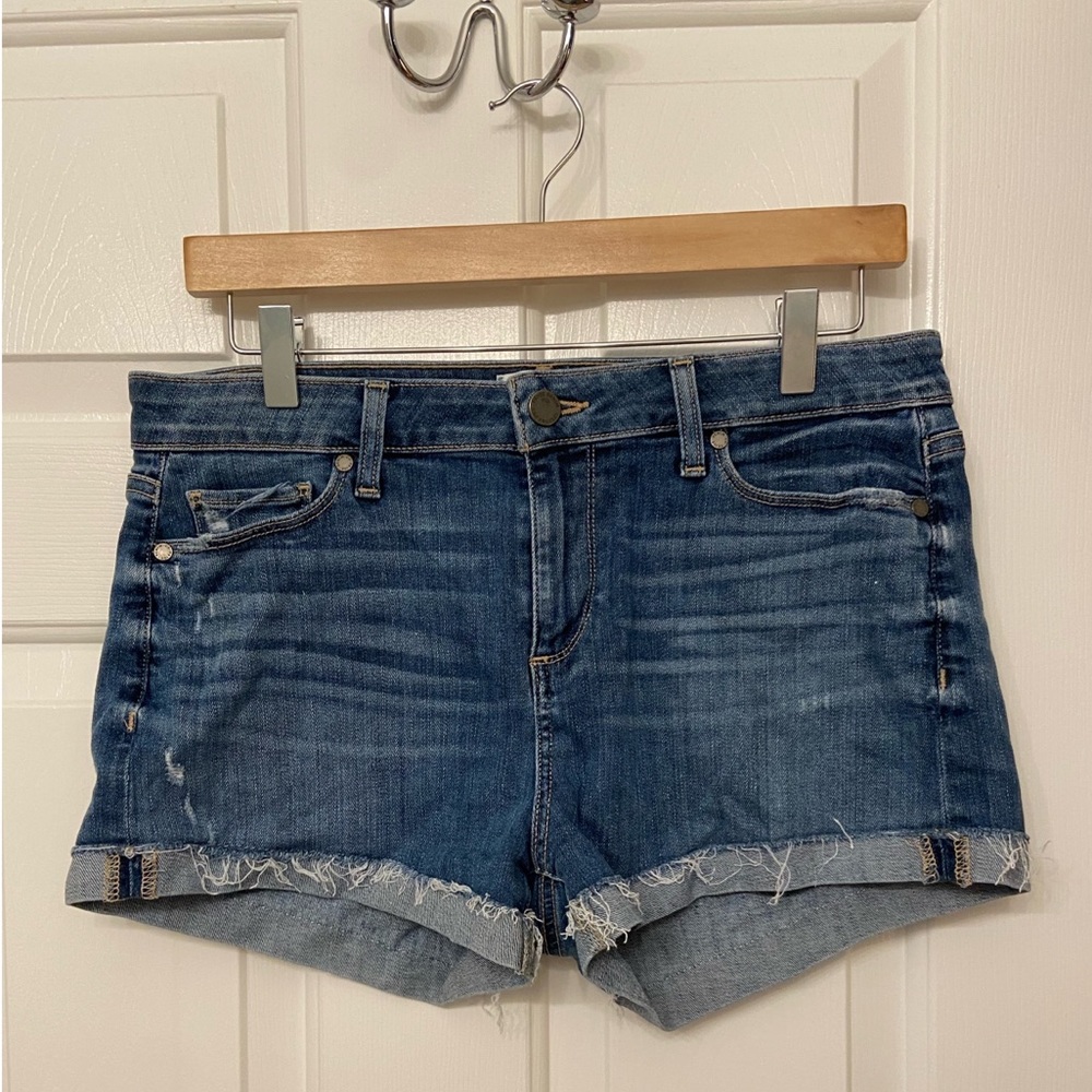 Paige mid rise jimmy jimmy jean shorts